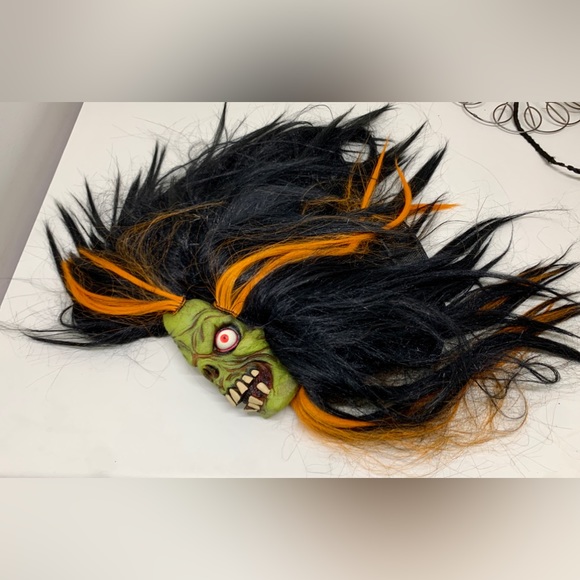 Y2K Vintage Adult One Size Rubber Shrunken Head Mask - Picture 9 of 16